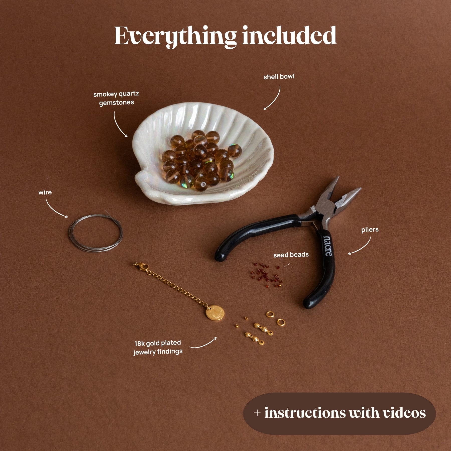 Chestnut DIY Jewelry Making Kit