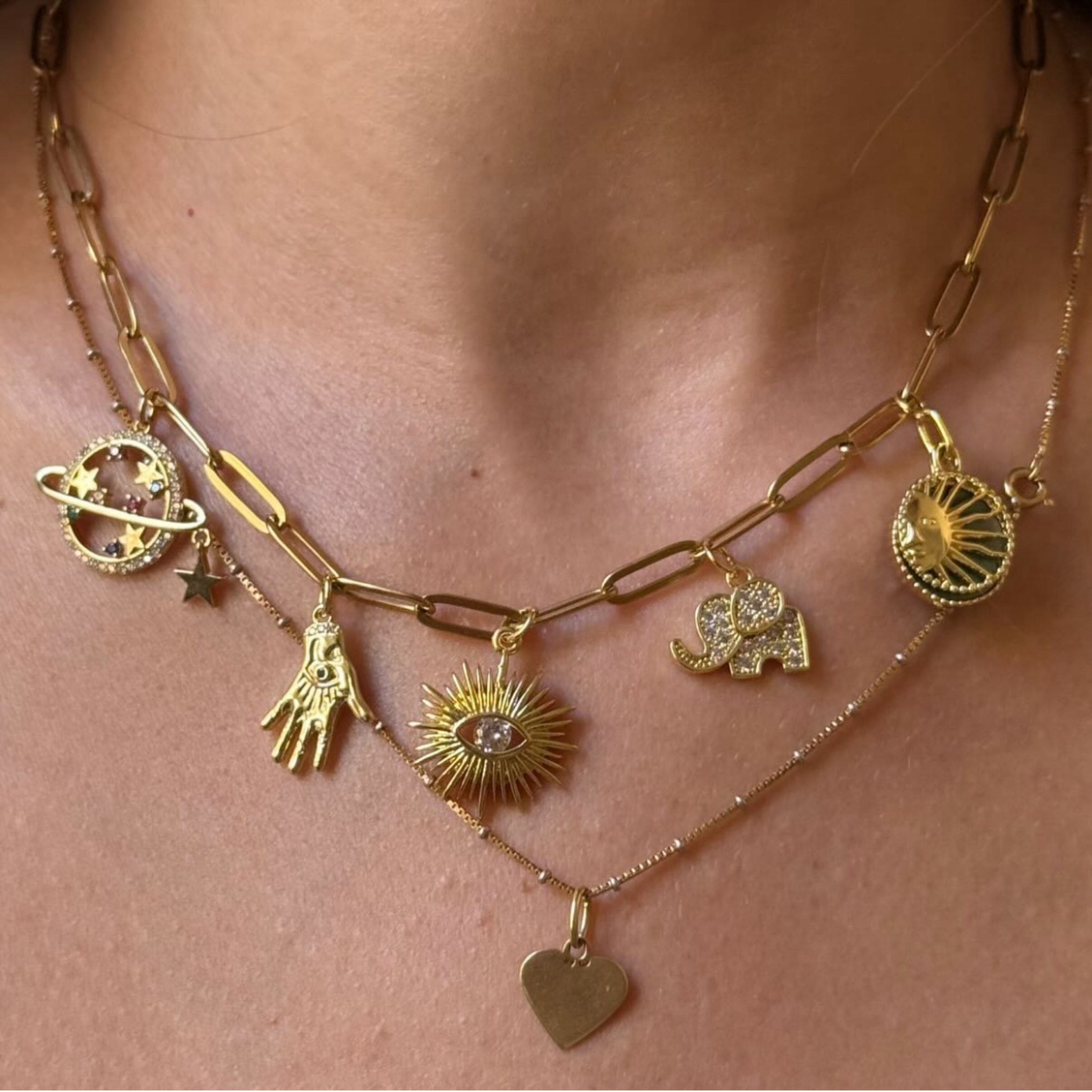 Charm Bracelet & Necklace Workshop (gold plated)