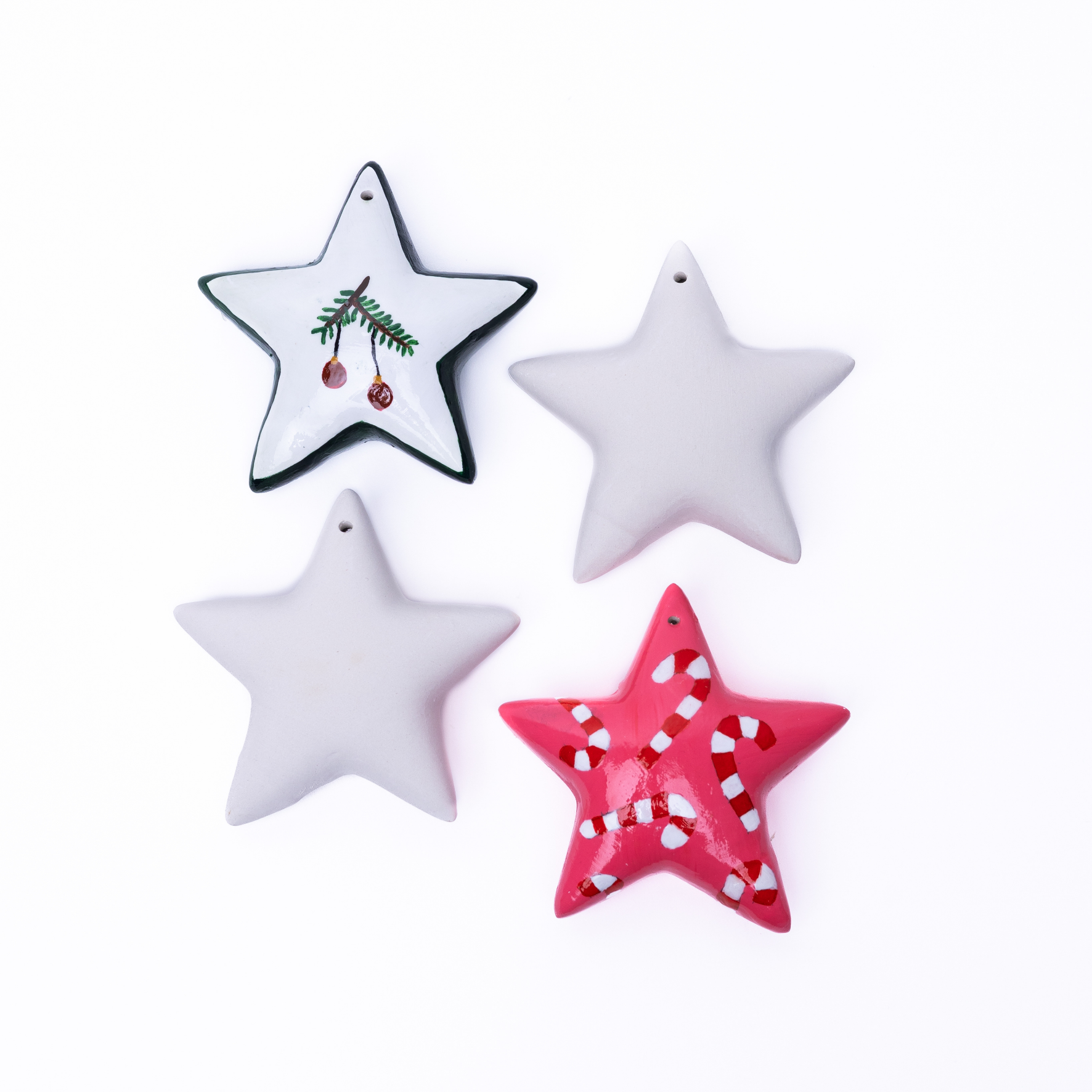 Star Ornament Ceramic Painting Kit