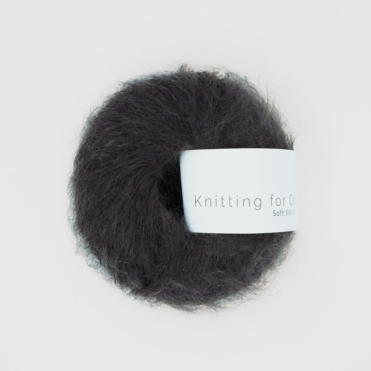 SOFT SILK MOHAIR - Black Tea