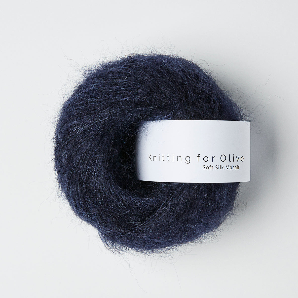 SOFT SILK MOHAIR - Navy Blue