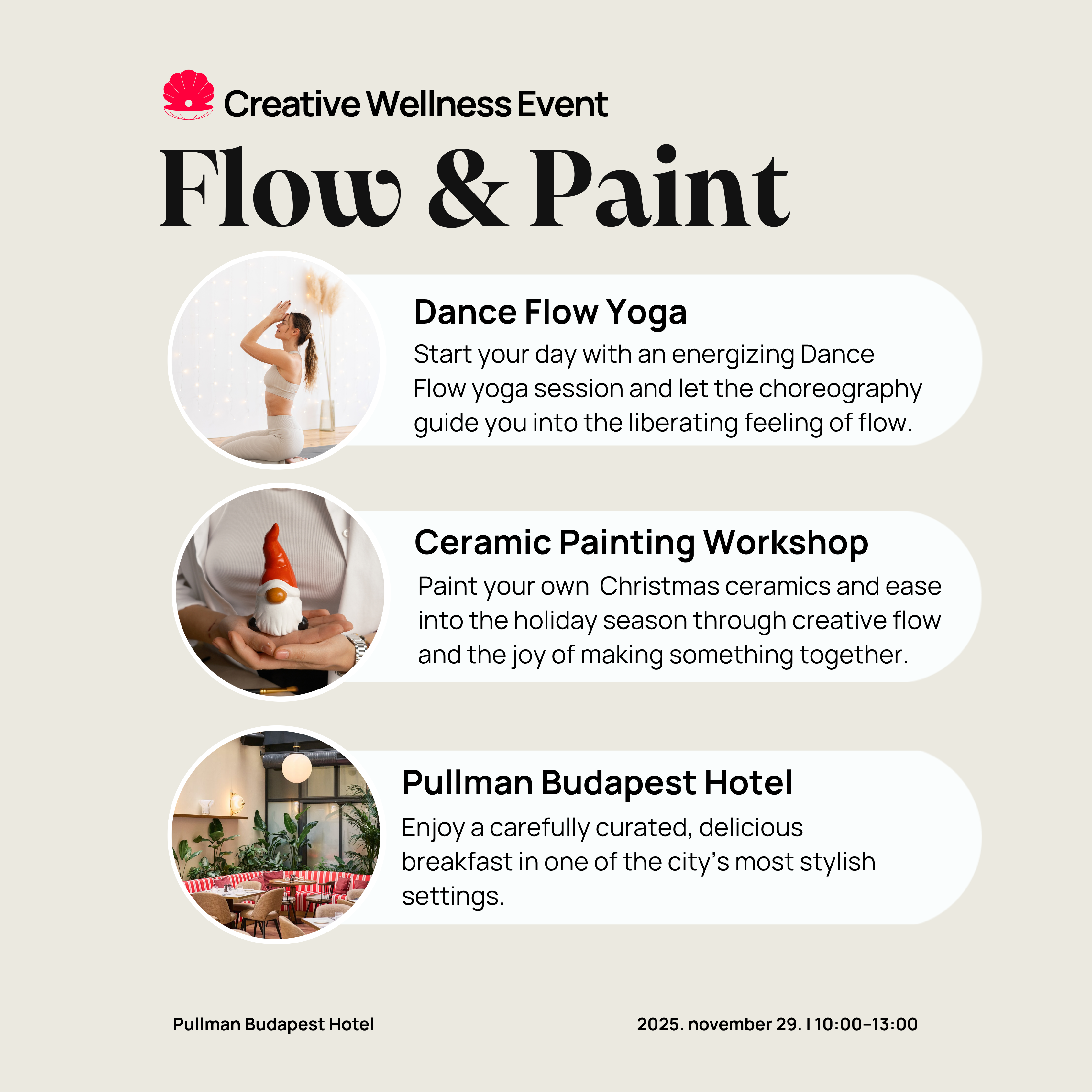 Flow & Paint – Creative Wellness Event