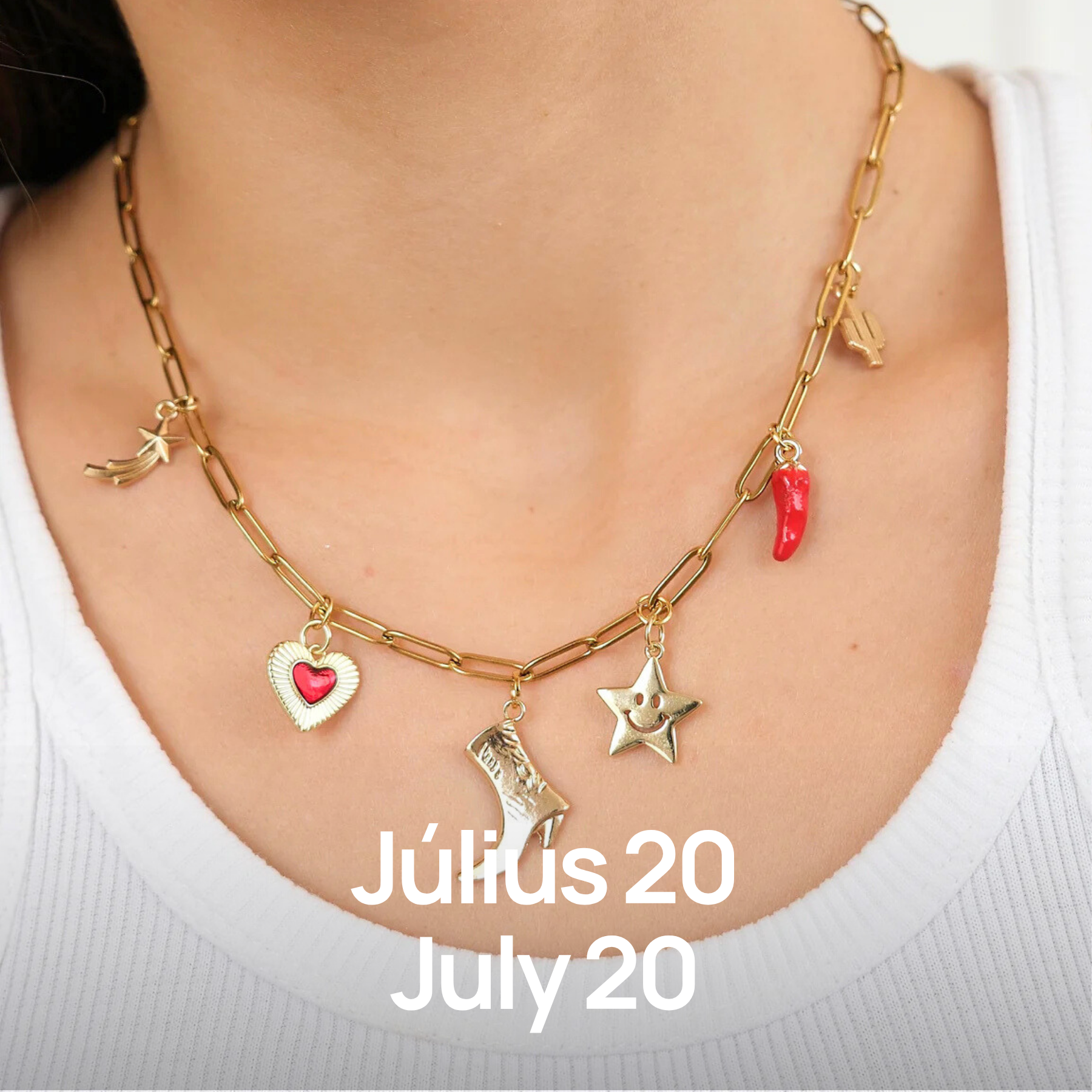 Charm Bracelet & Necklace Workshop (gold plated)