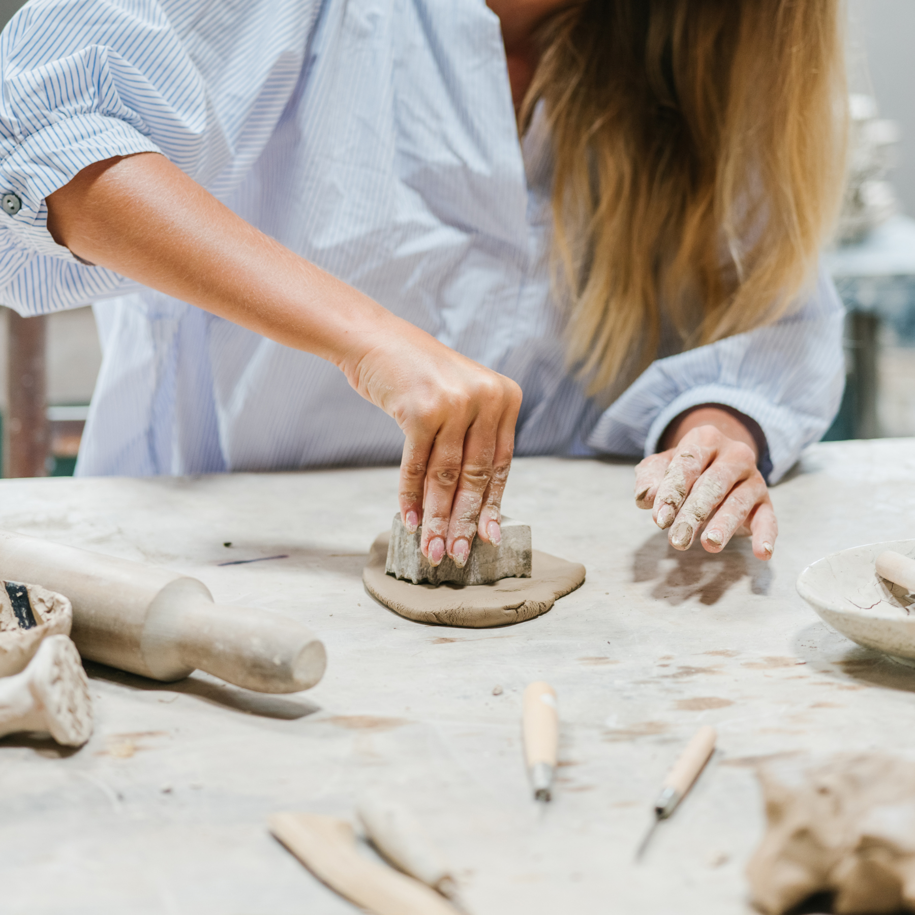 Pottery Handbuilding Workshop - Matcha Set