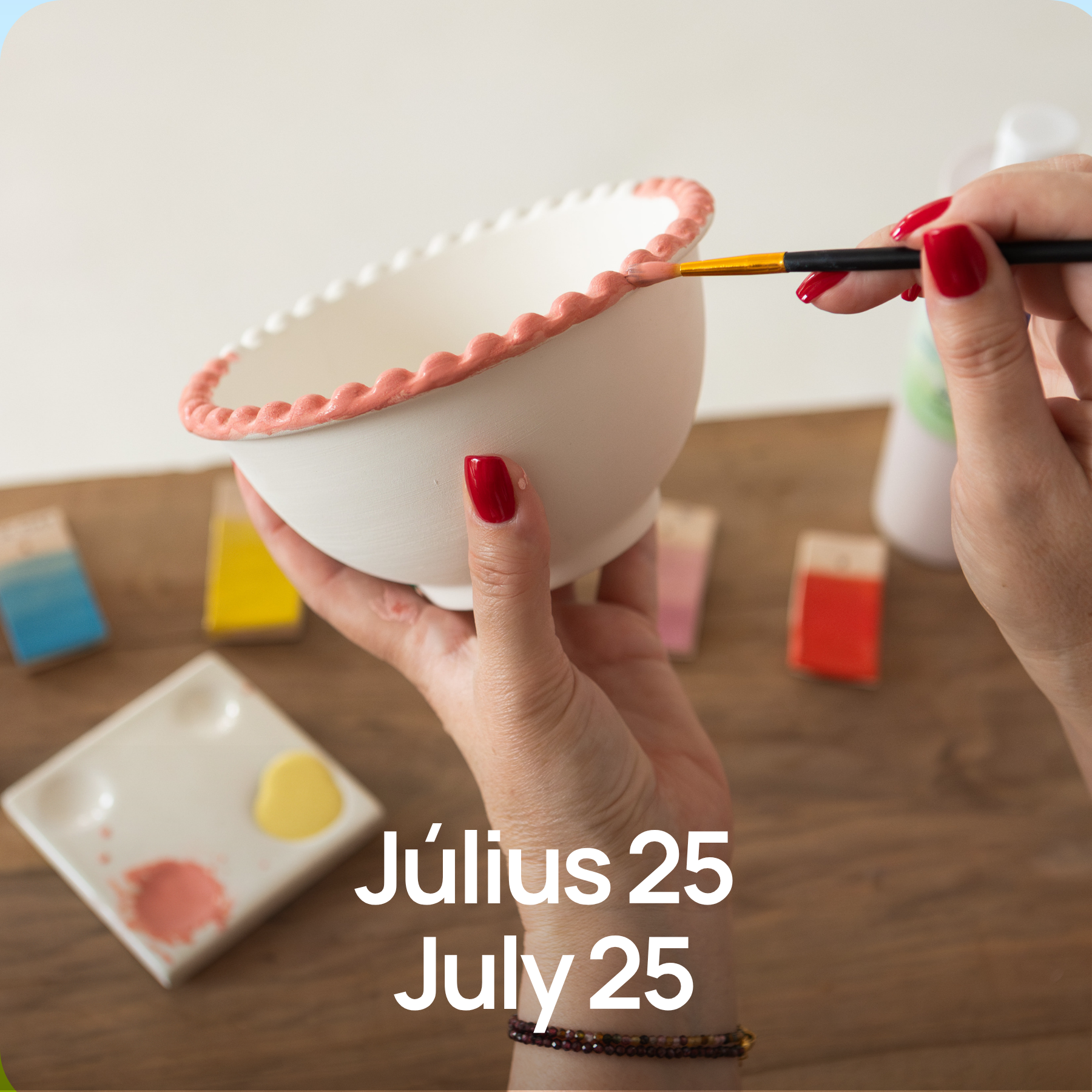 Ceramic Painting Workshop