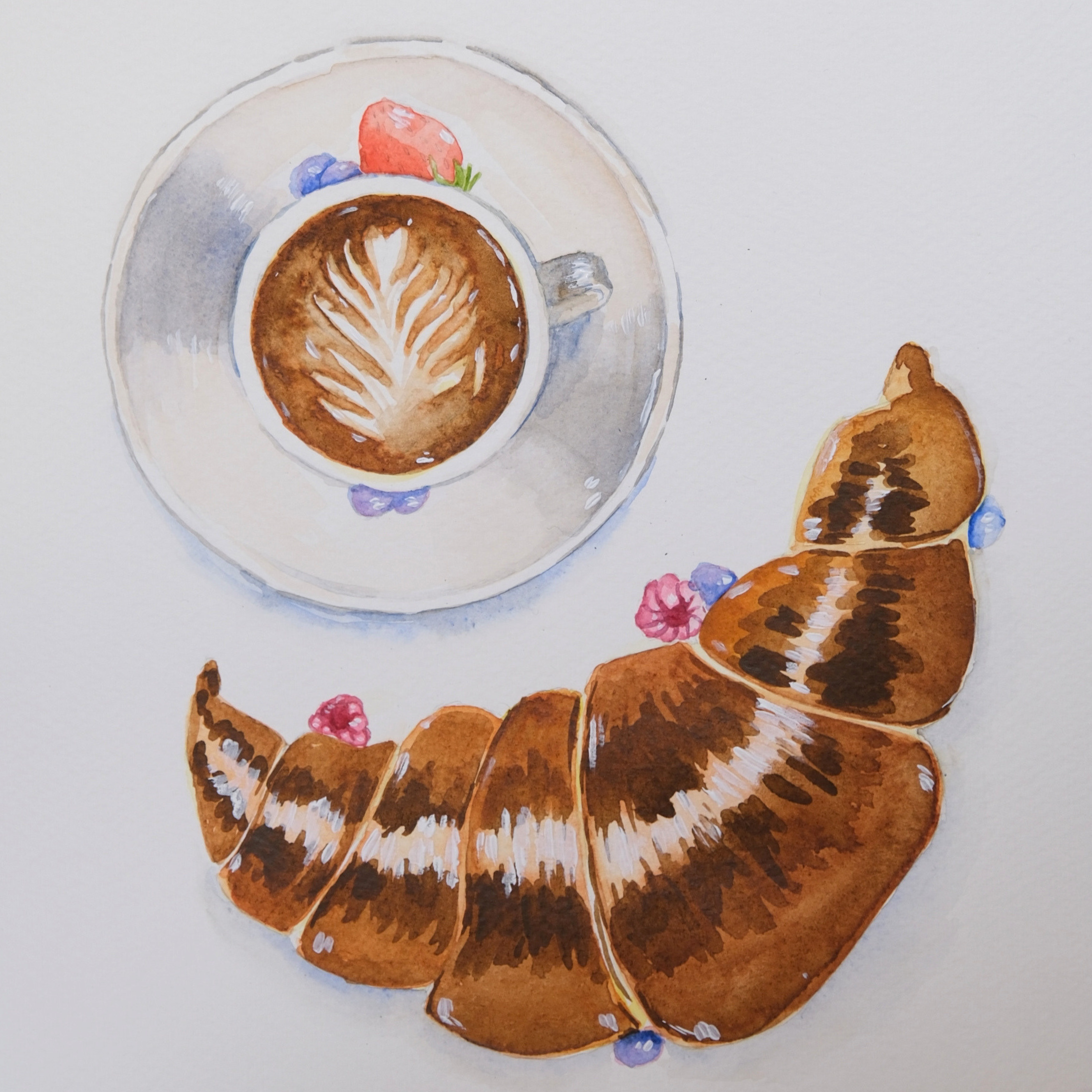 Brunch and Paint (előrajzolt mintával)