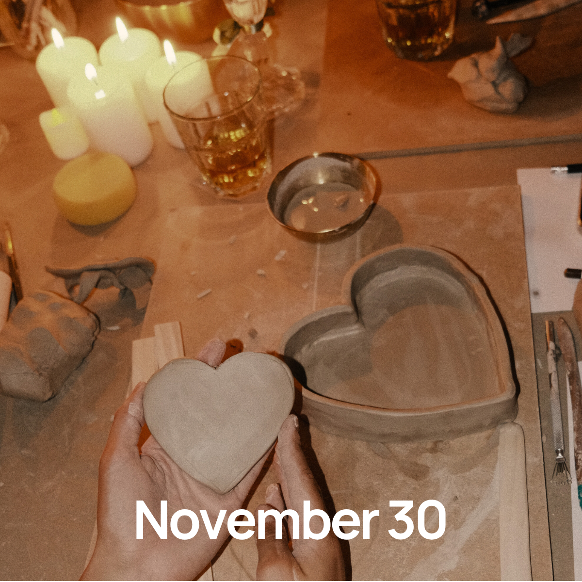 Candlelight Pottery Experience 🕯️ (Mug)