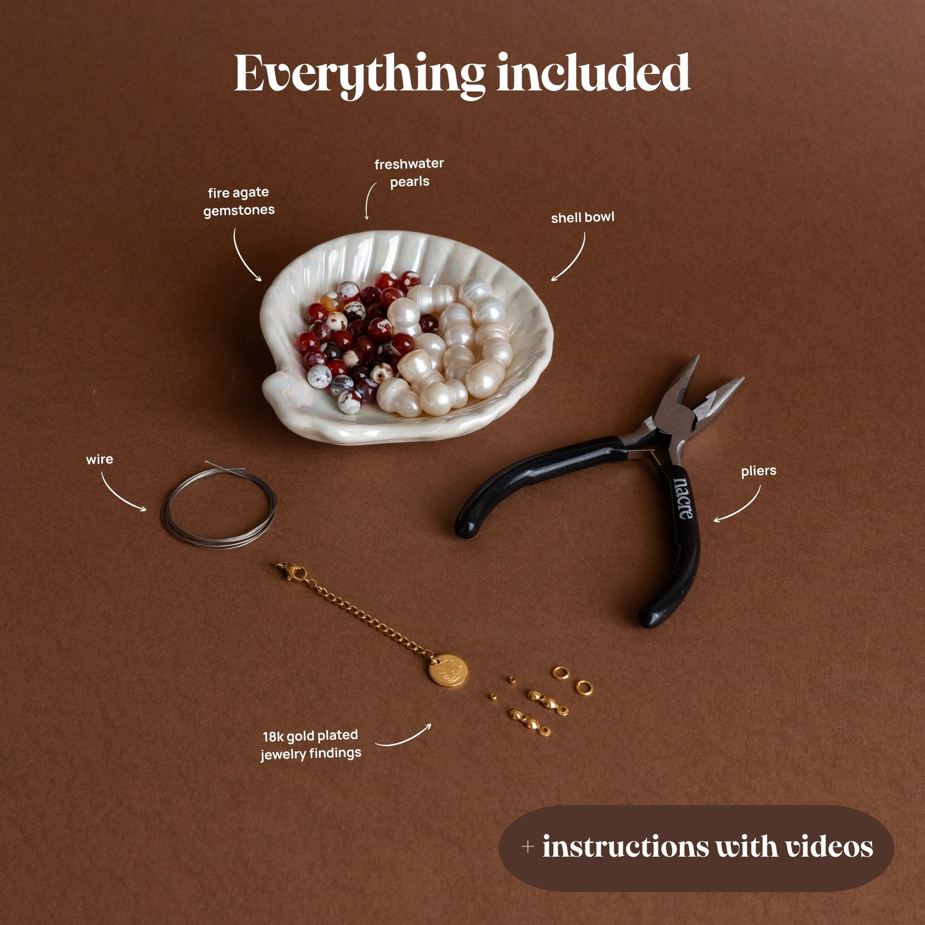 Amber Tide DIY Jewelry Making Kit