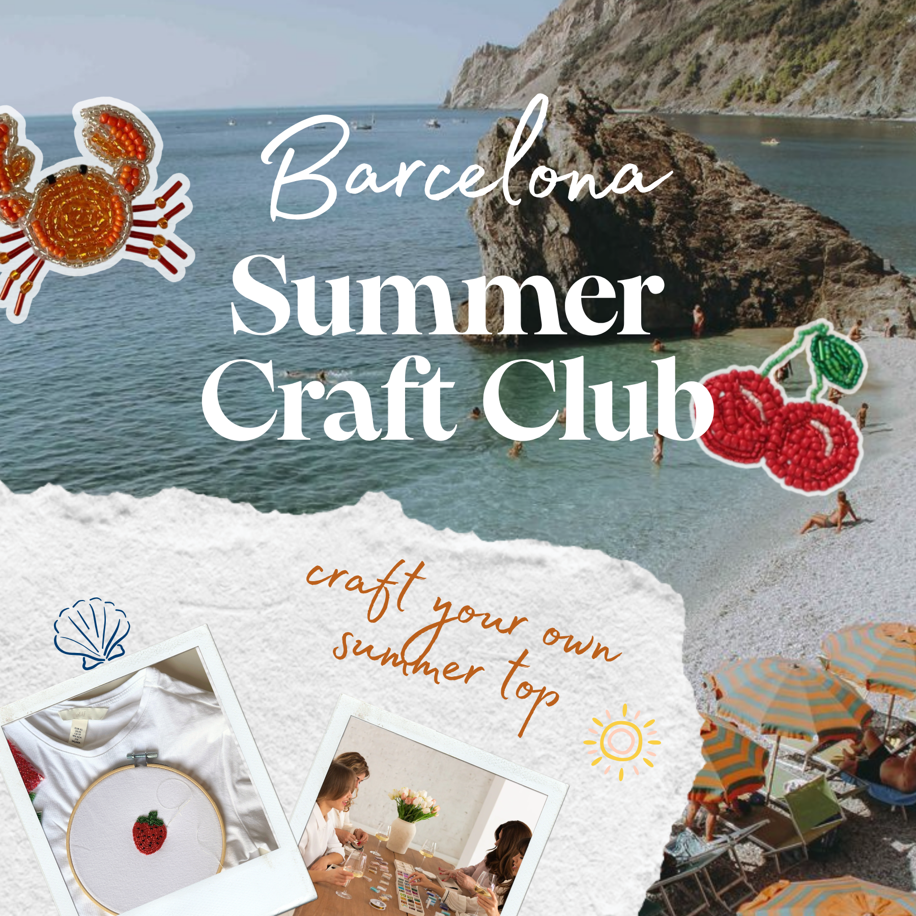 Bead Embroidery Workshop - Barcelona