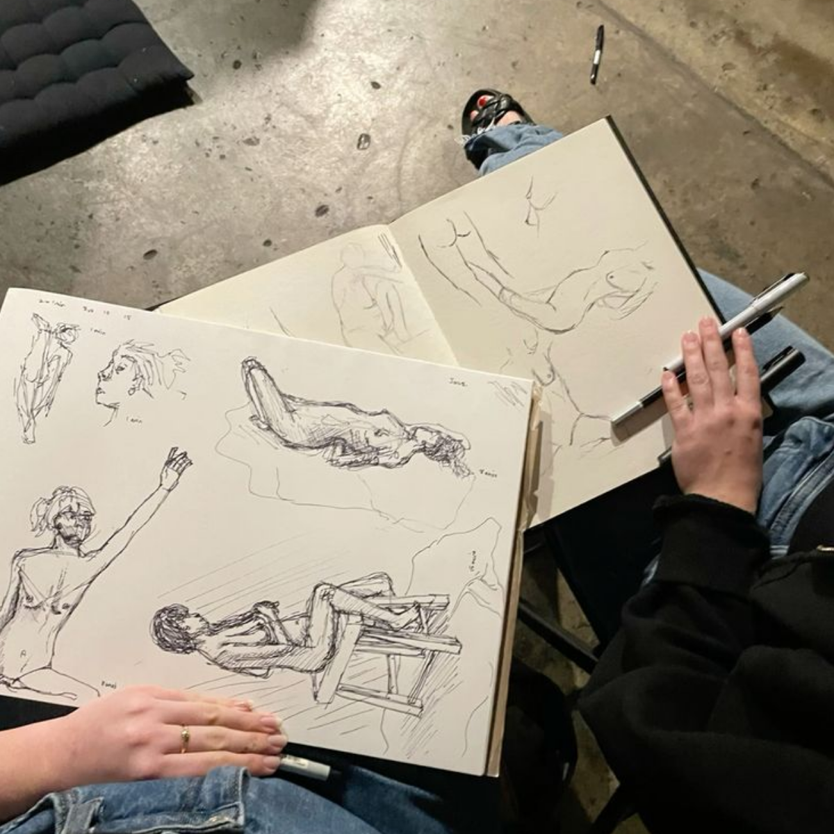 Figure Sketching Night – An Exclusive Evening