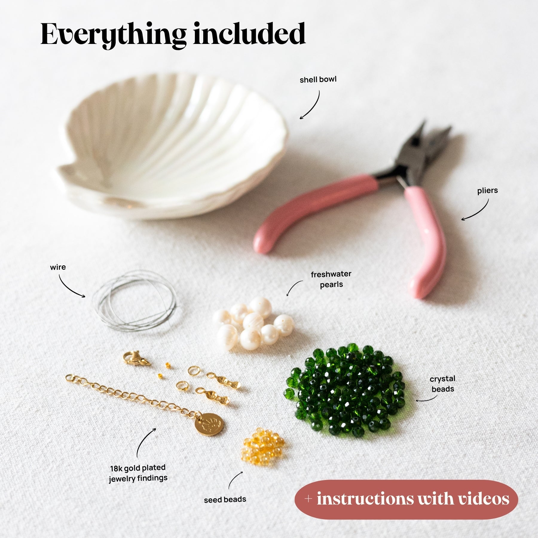 Emerald Magic DIY Jewelry Making Kit