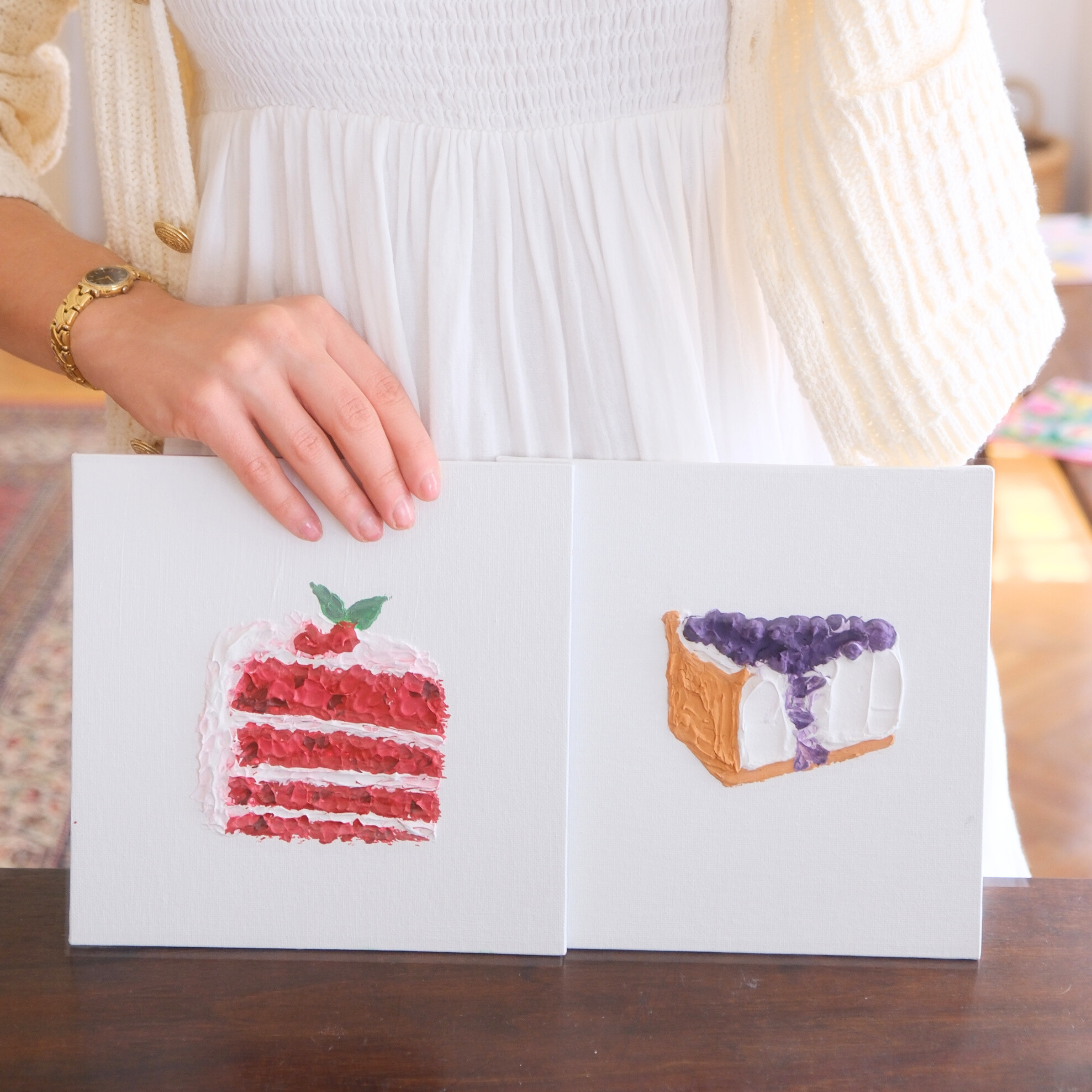 Cake & Canvas - Textúrált Festés Workshop (kezdő)