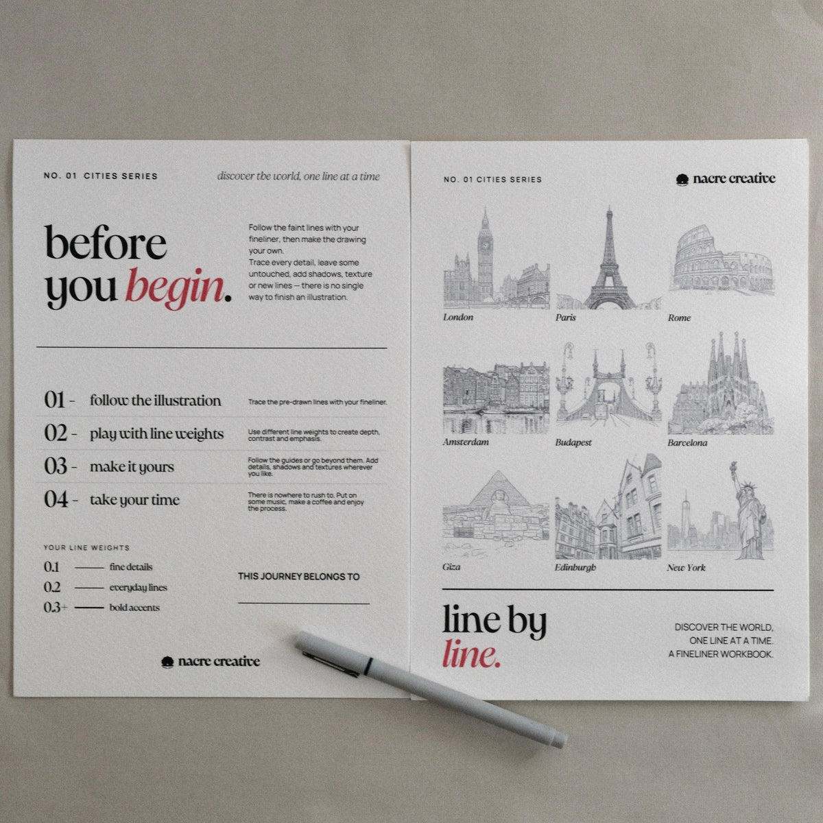 Fineliner Sketching Workbook