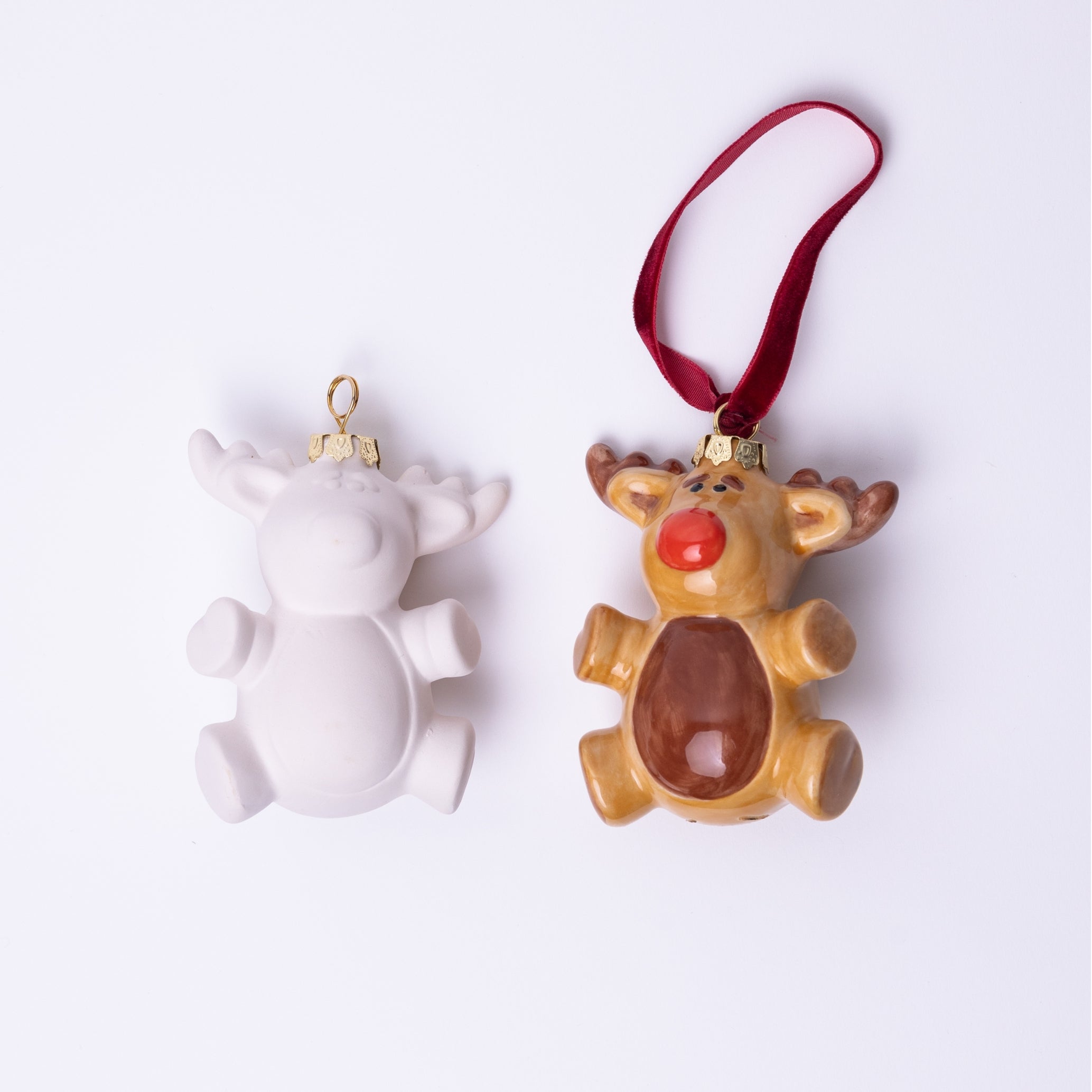 Rudolph Ornaments Ceramic Painting Kit