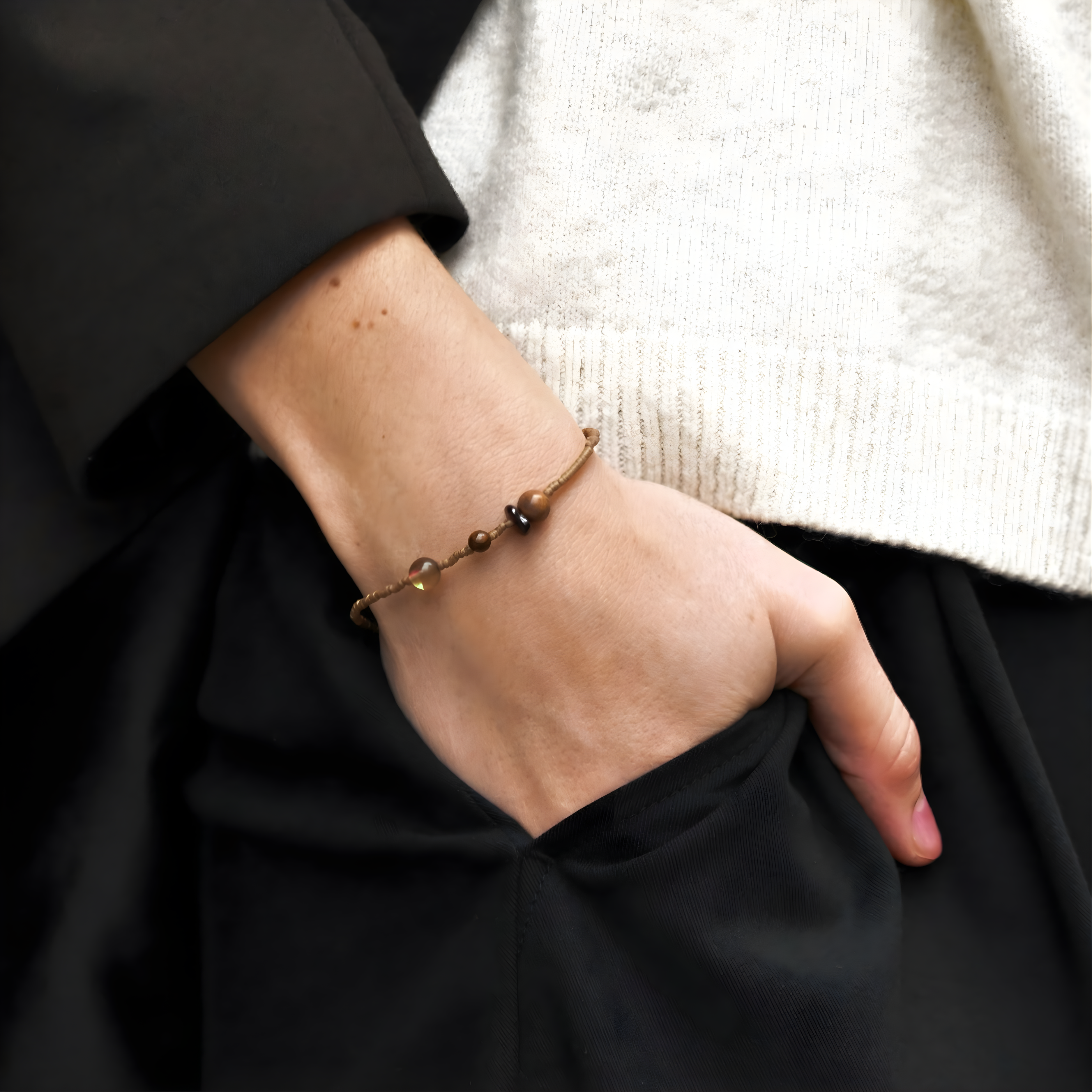 Nyugalom & Stabilitás – Manifesztációs Karkötőkészítő Kit