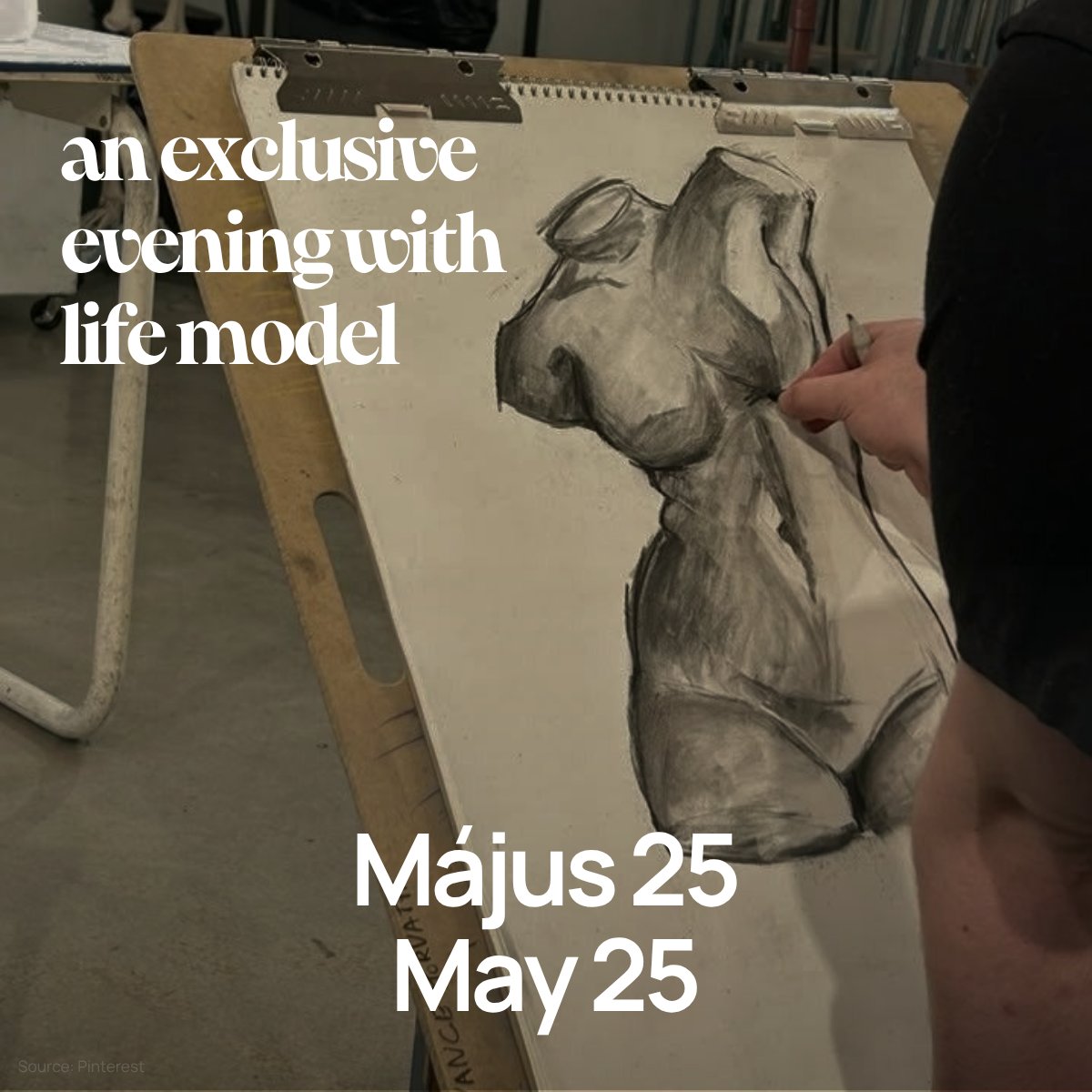 Figure Sketching Night – An Exclusive Evening