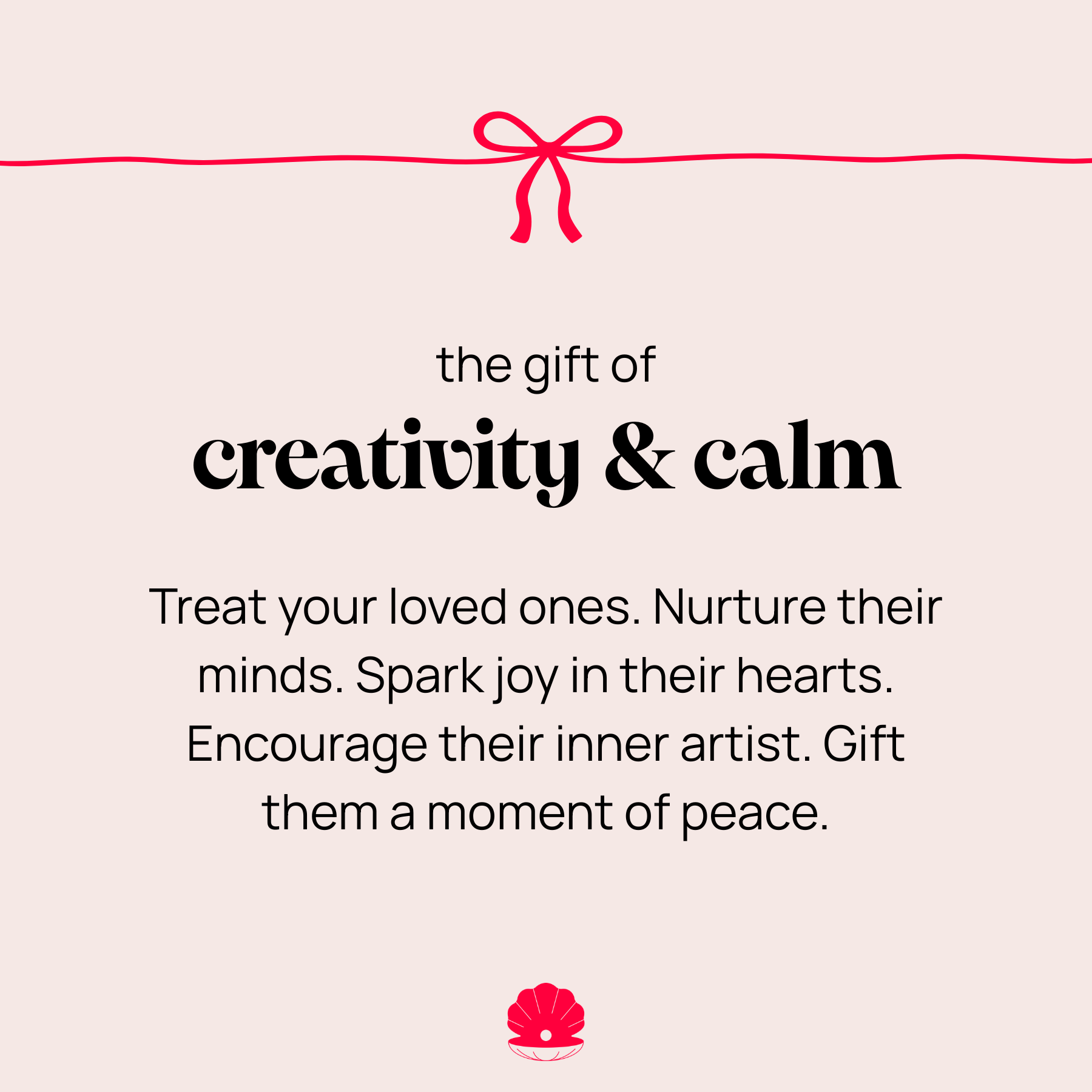 Nacre Creative Gift Card: The Gift of Creativity & Calm