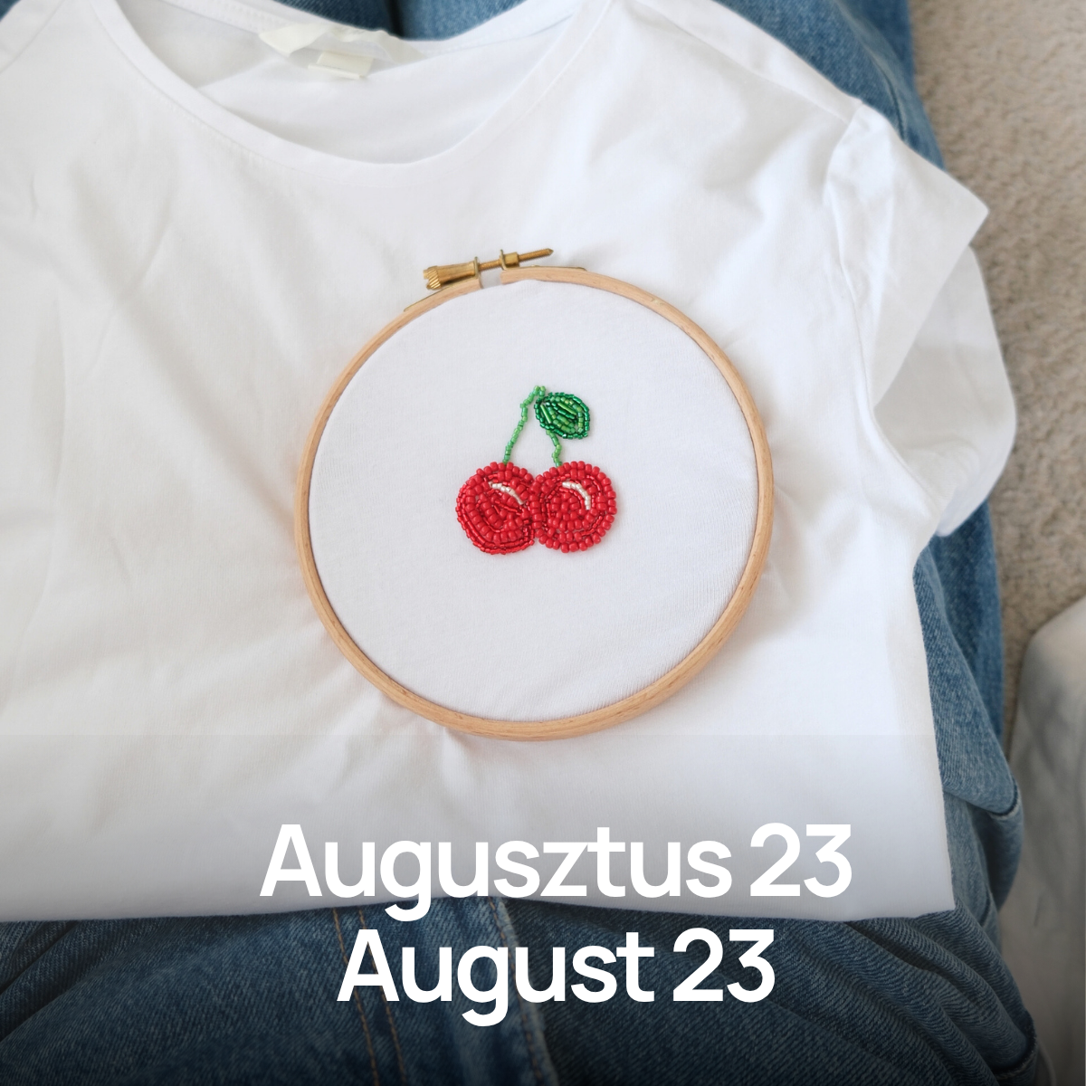 Bead Embroidery Workshop 🍒